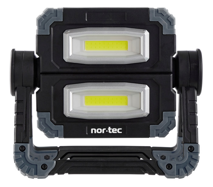 Arbeidslampe LED 2 x 5 W foldbar